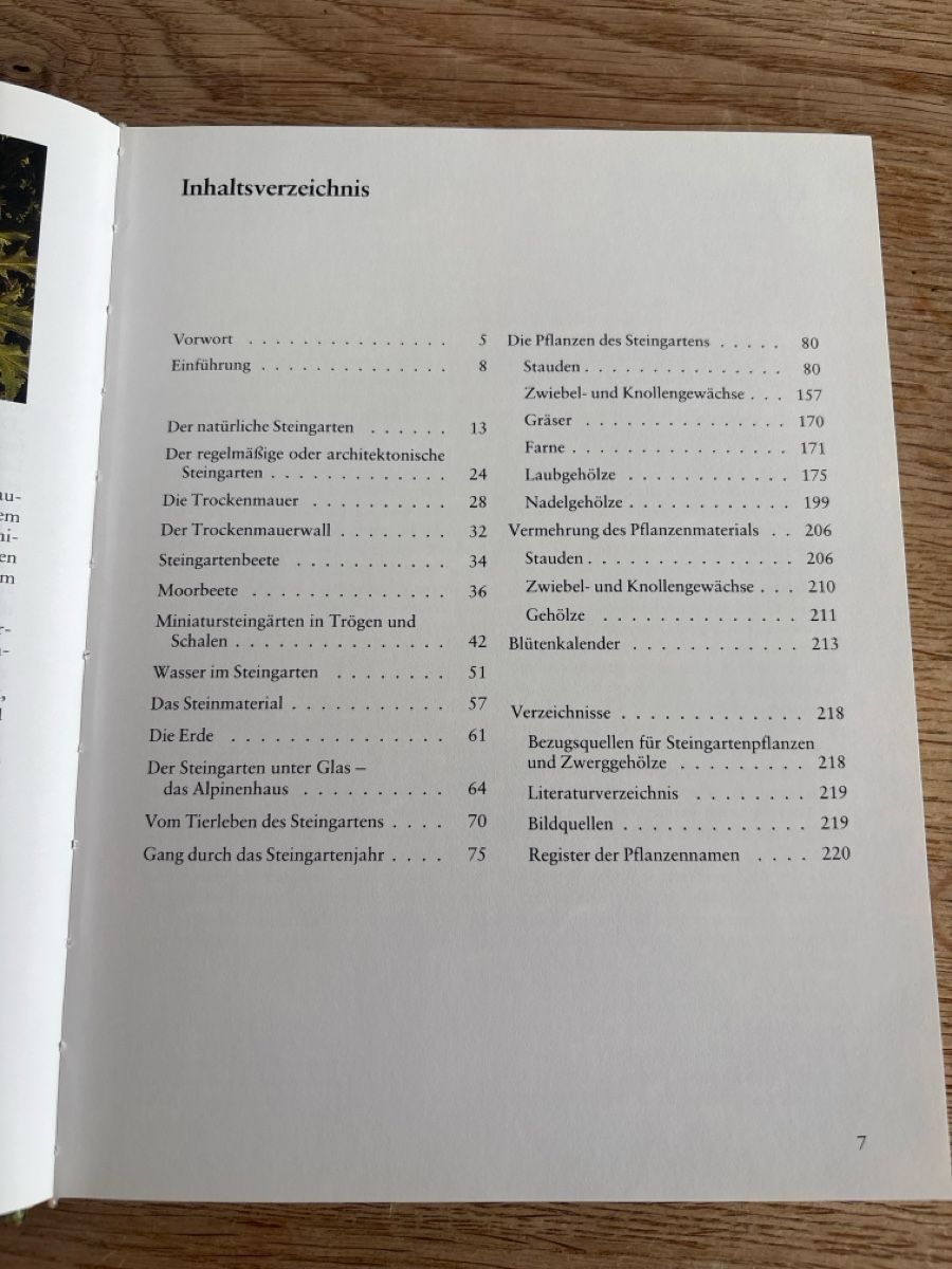 Livres: Der Steingarten  – D'occasion à Schlierbach par Stee09 2