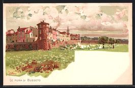 Künstler Leopoldo Metlicovitz: Busseto,
