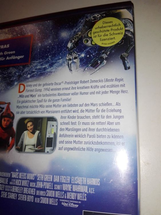 Alle DVDs: Milo und Mars - Der Mars braucht Moms   (De-En-It)    ©'2011 – Gebraucht aus St.Gallen von elk2022 3