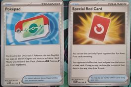 Pokemo Poképad  & Special Red Card (DE) (EN)