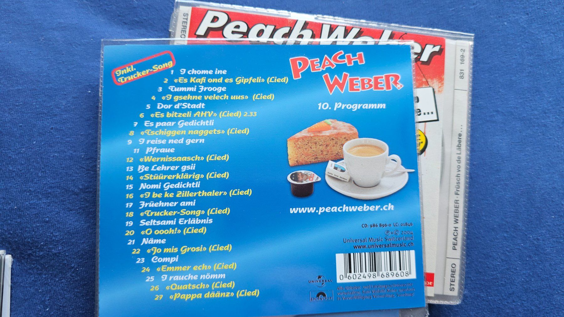 CD: Peach Weber-Gäxpresso/hits/dj – Usato da Bremgarten AG venduto da musiccollector 1