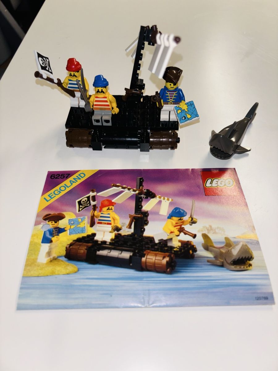 Lego Kit di costruzioni: Lego 6257 complet raft 1989 – Usato da Müntschemier venduto da Dukebloood