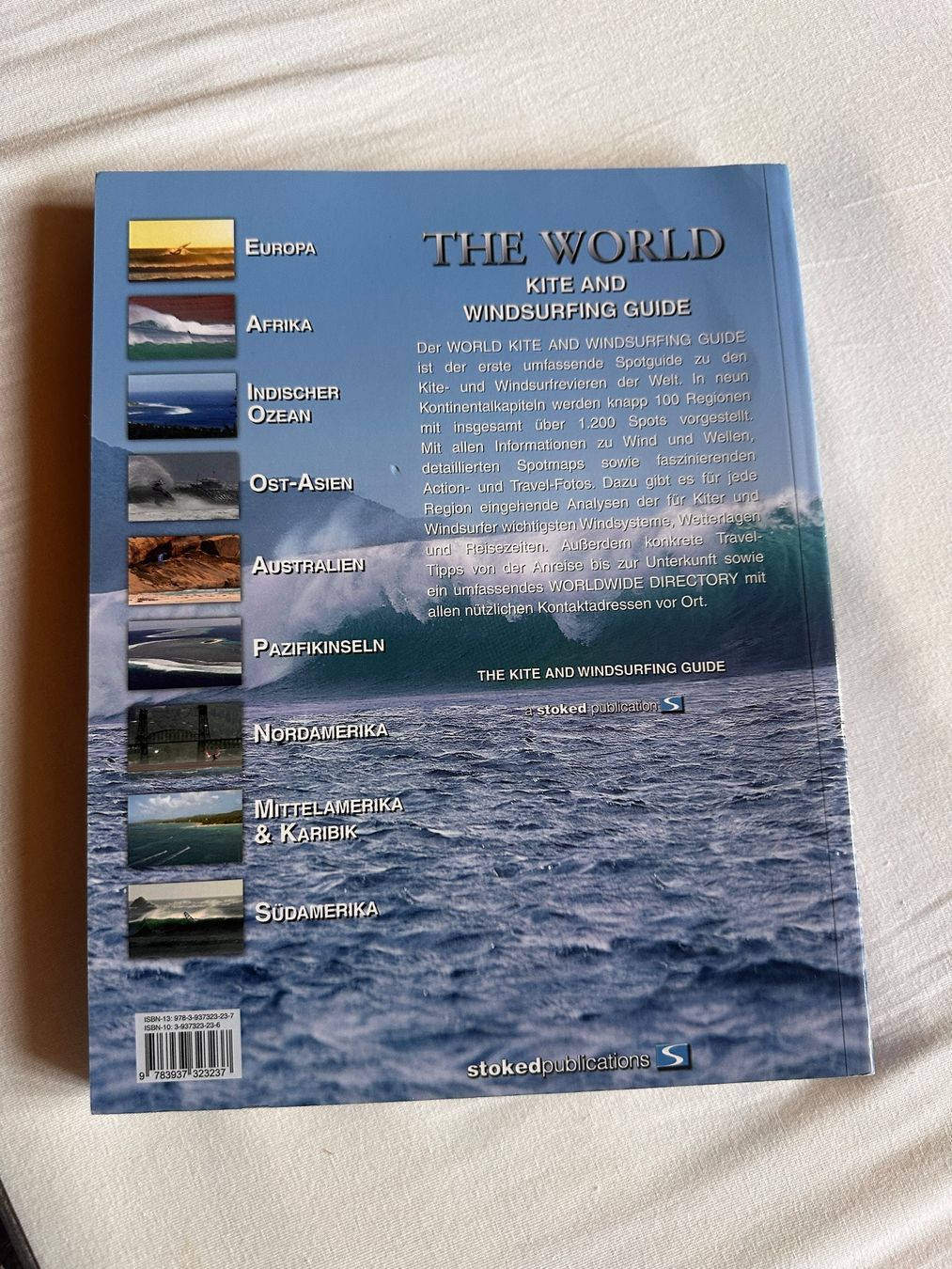 Libri: The Kite and Windsurfing Guide Europe – Usato da Einsiedeln venduto da Vtec1987 1