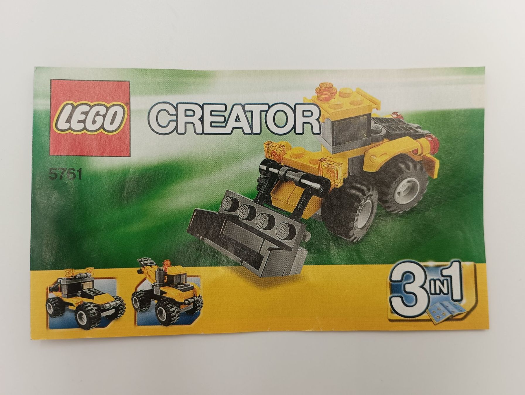 Lego Giocattoli: 5761 Mini Digger – Usato da Bremgarten AG venduto da redstar69 2