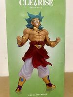 Dragon Ball Super Saiyan broly blu 18 cm  & Socle base noire