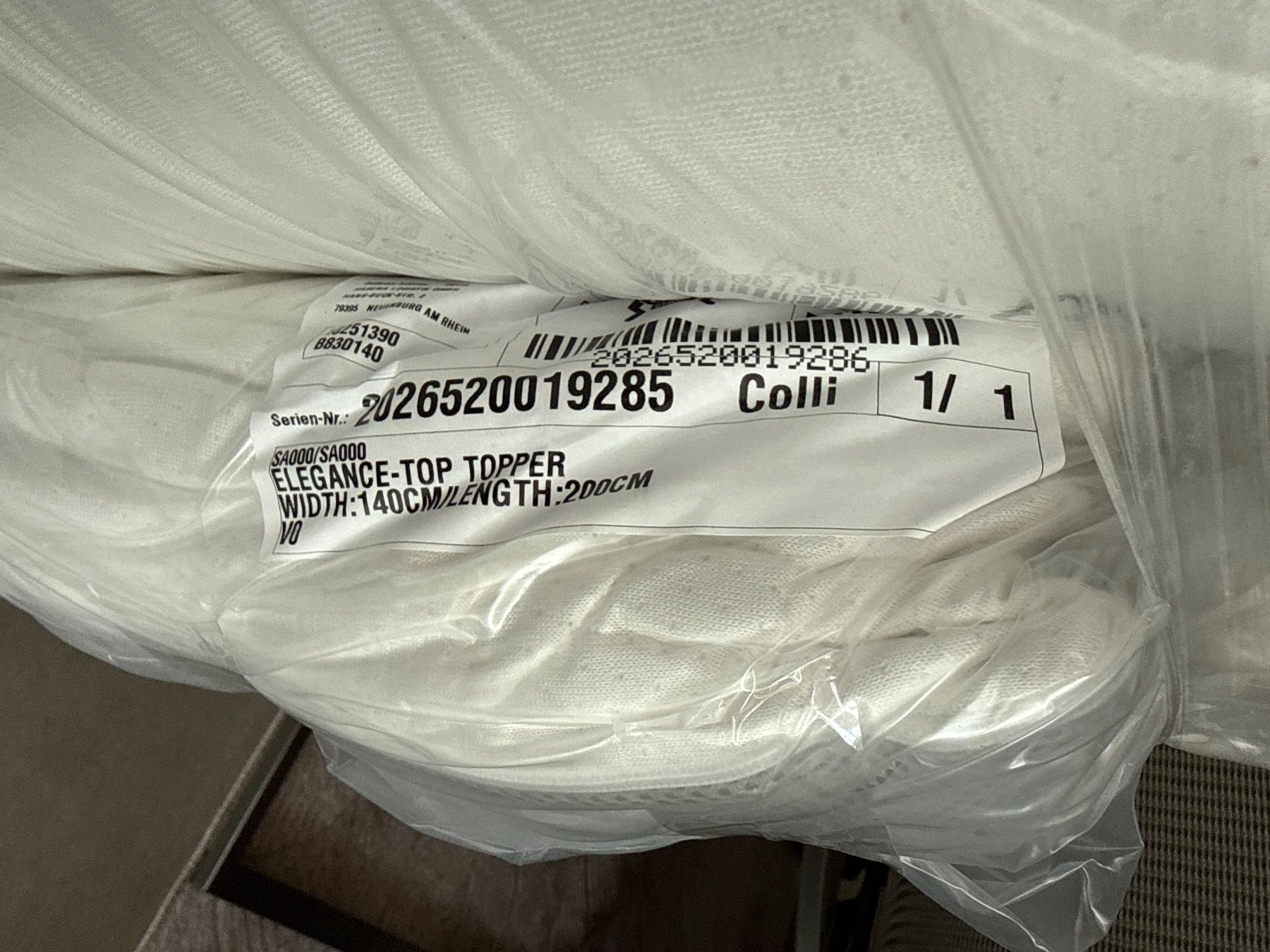 Hasena Matelas: HASENA Elegance Top Topper  NEU – Neuf avec emballage d'origine à Küttigen par ricardawild 3
