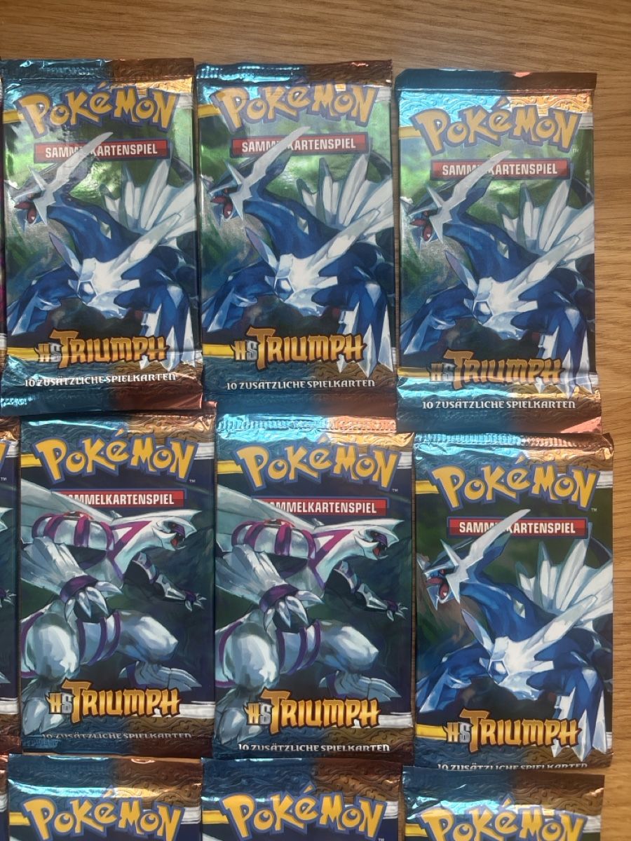 Pokémon Carte collezionabili: Pokemon TCG "HS Triumph" Booster Packs Sealed 2011 – Nuovo e nell'imballaggio originale da steinhausen venduto da pat_nc2x 2
