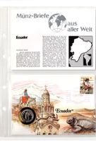 Ecuador_1986_Münzbrief mit Beschreibung