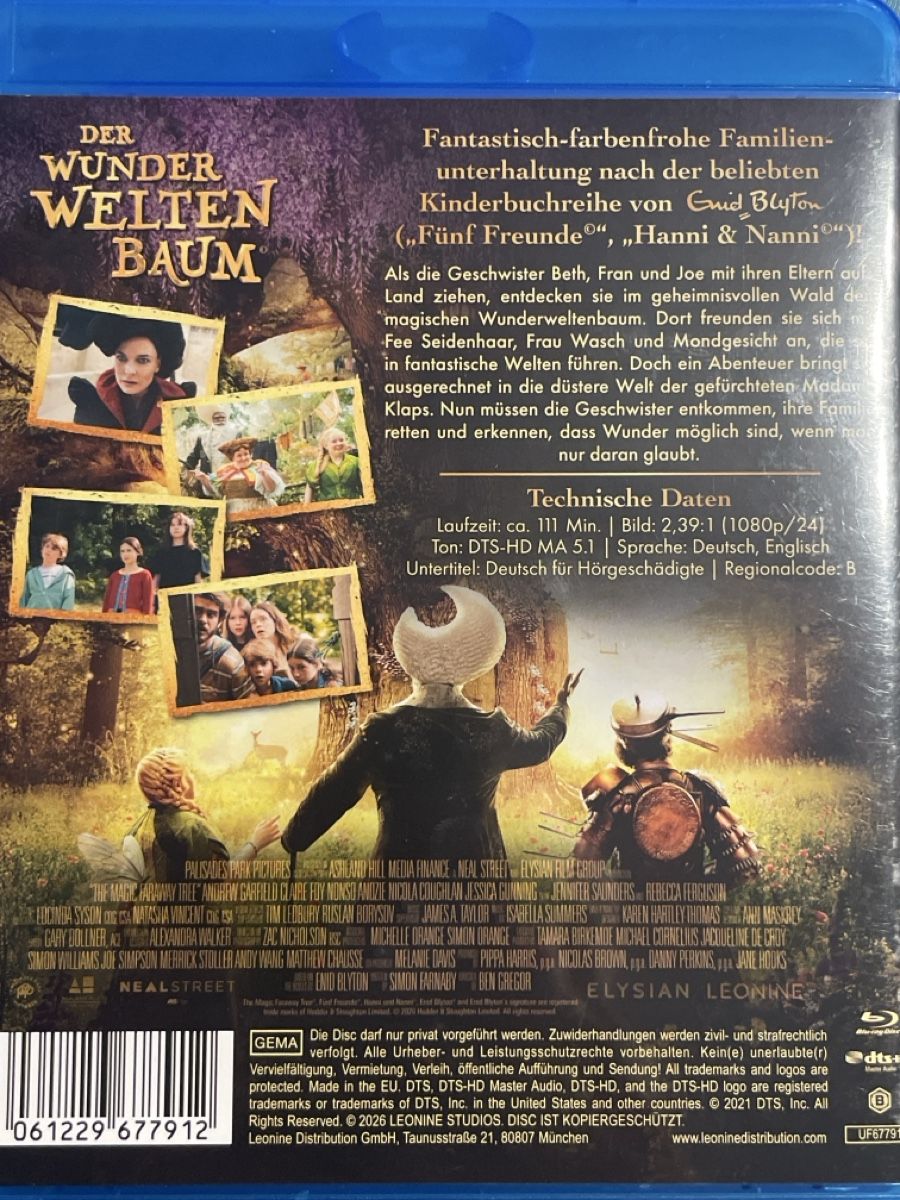 Alle DVDs: Der Wunderweltenbaum  (2026) – Neu (gemäss Beschreibung) aus Waldenburg von Gonzo8 1