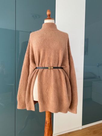 Elegante Pullover Einheitsgröße hellbrau