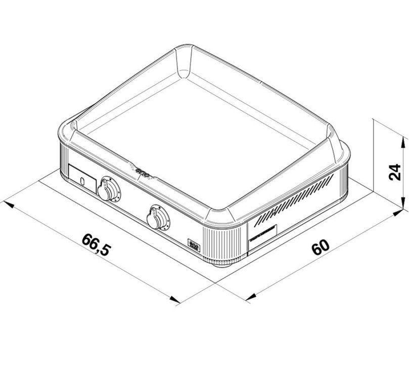 Cucine complete: Eno Plancha Gaz Enosign 65 – Nuovo e nell'imballaggio originale da Lausanne venduto da UniDecoCasa 4