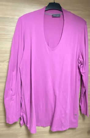Damenoberteil Shirt pink/himbeere Ulla Popken kleidsam