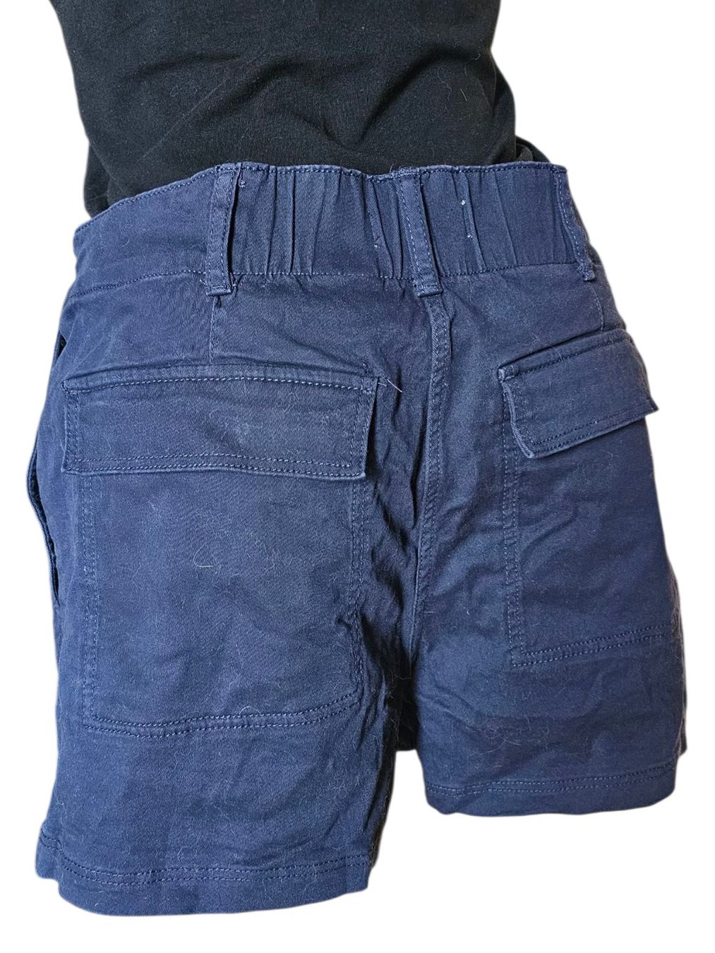 H&M Pantaloni: Coole Sommer-Shorts, dunkelblau, Gr. 42 – Usato da Langenthal venduto da SecondChanceShop 1