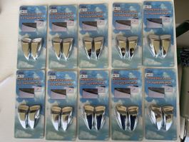 Protection chromée pour gicleurs lave-glace- tuning auto neu