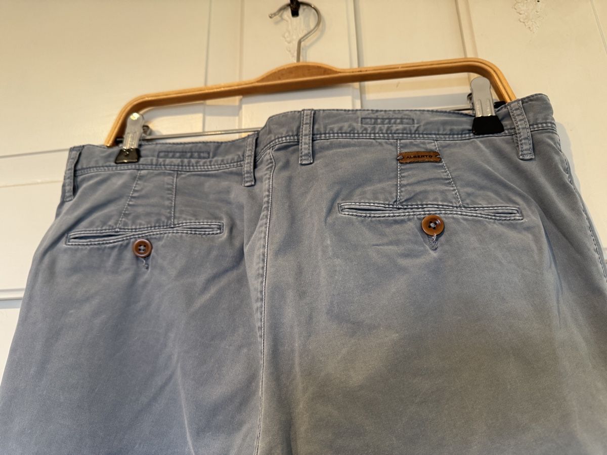 Pantaloni: Stoffhose, ALBERTO, W 33 / L 32 – Usato da St. Gallen venduto da Cagliari2015 3
