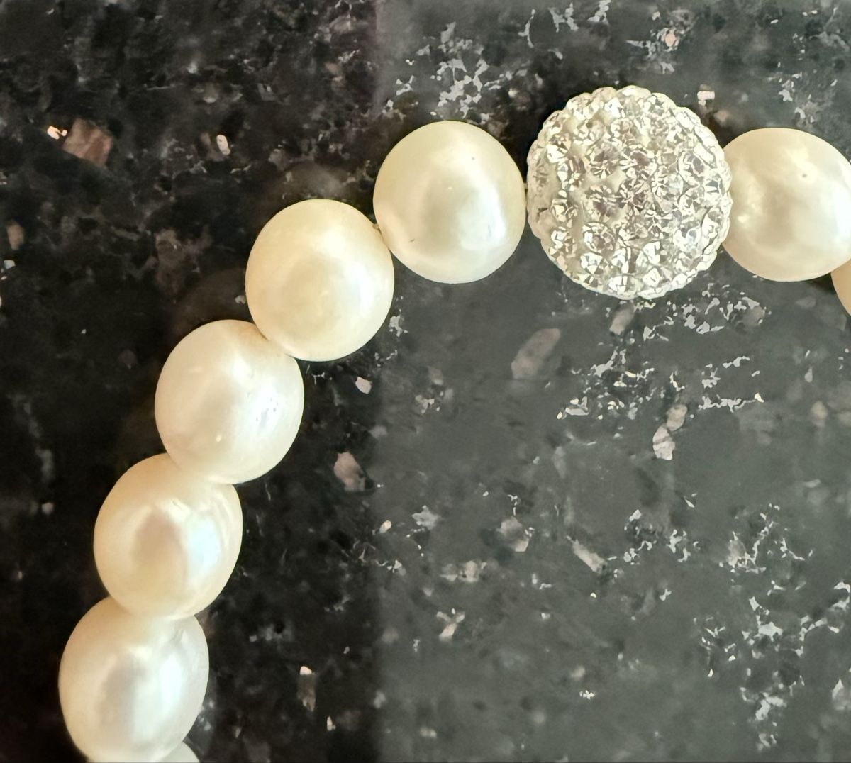 Bracciali & Braccialetti: Echtsilber Armband Perlen mit Zirkonia neu – Usato da Lyss venduto da Sibella56 1