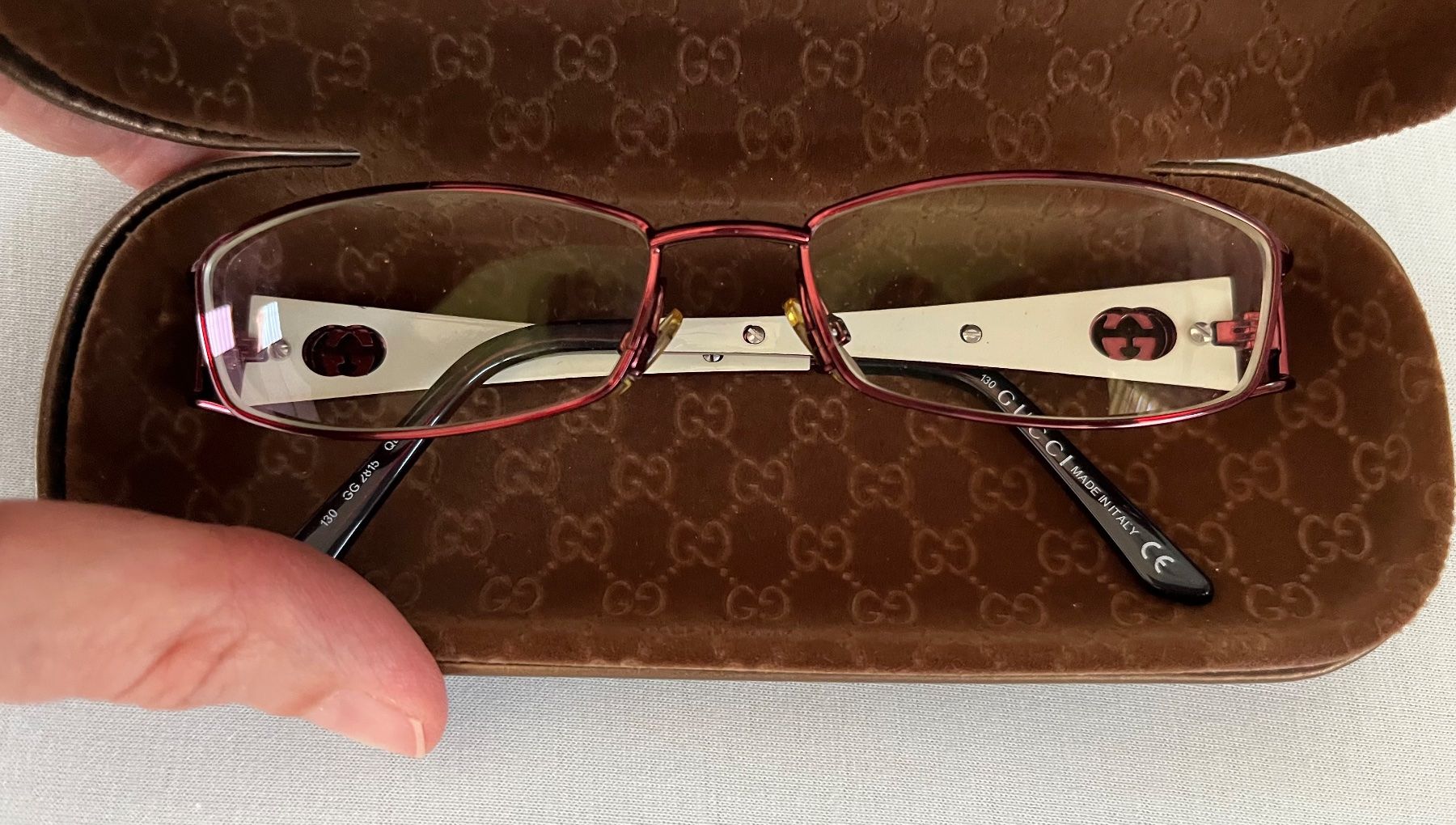Gucci Occhiali & Lenti: Monture de lunettes vintage Gucci – Usato da Le Crêt-p-Semsales venduto da staglione69 9