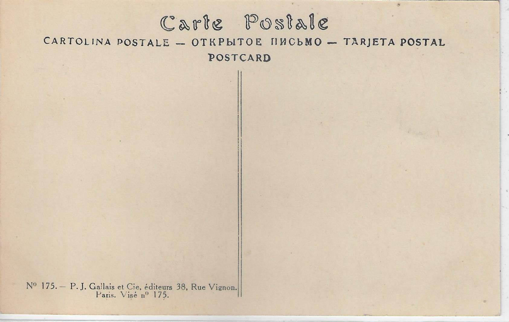 Cartoline postali: J.J. Waltz - (Hansi) - Lever de lune – Usato da Ettingen venduto da Kartenplanet 1