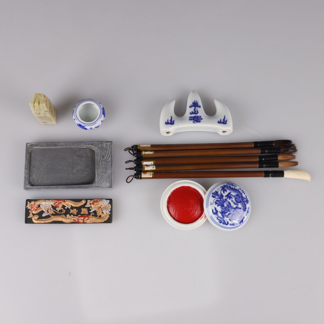 Pennelli: Traditionelles Chinesisches Kalligraphie Set – Usato da Volketswil venduto da brockipfannenstil 4