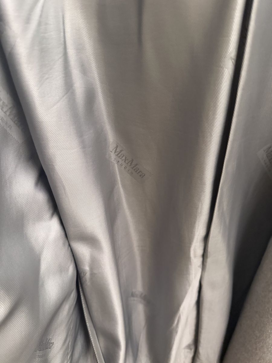 Max Mara Mäntel: MaxMara Studio Wollmantel grau Grösse 36 – Gebraucht aus Remetschwil von MLC_est.2005 6