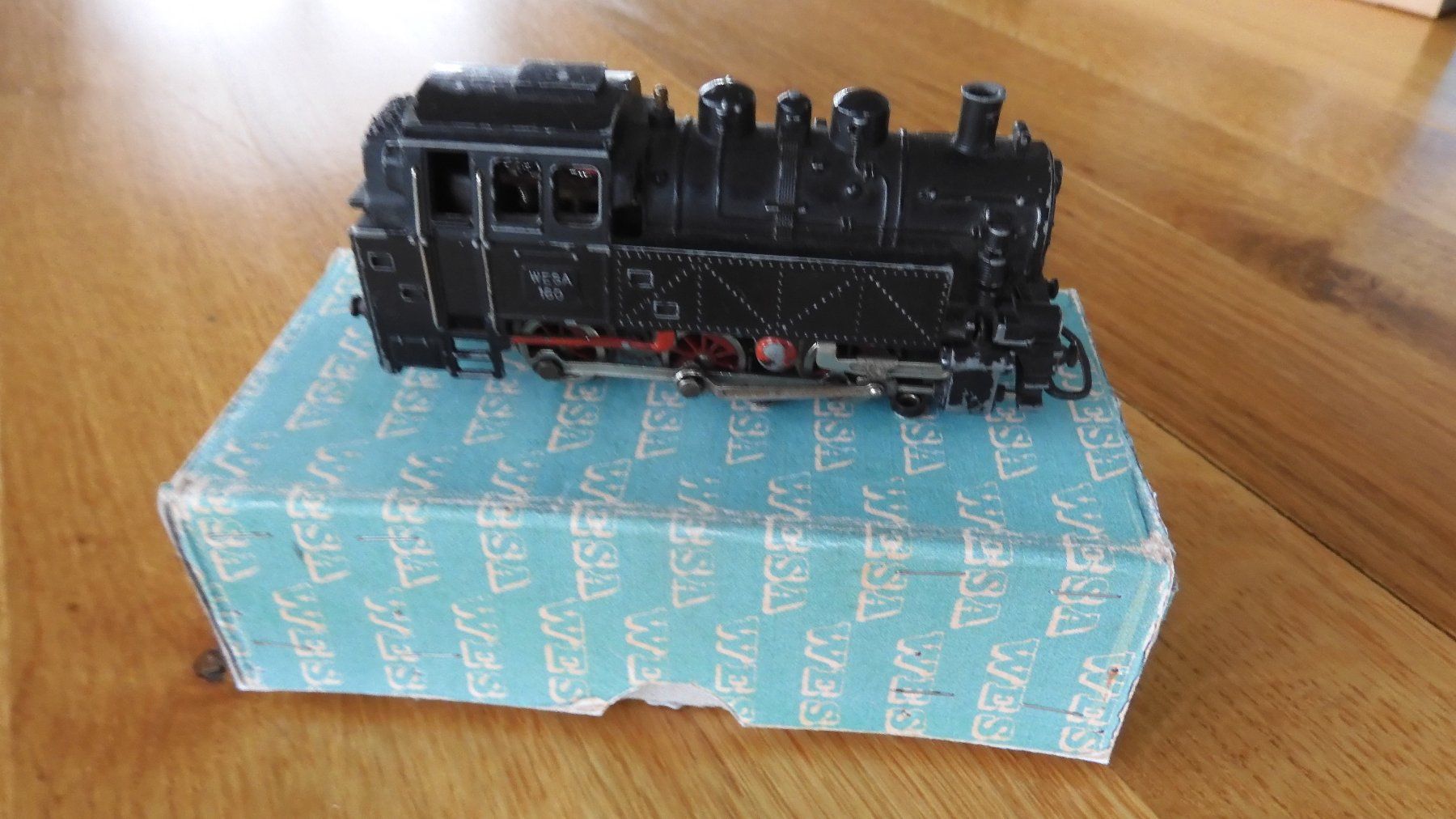 Wesa Modellini di ferrovie: WESA Dampflok Spur 13.mm. – Usato da Inkwil venduto da PeMat 1