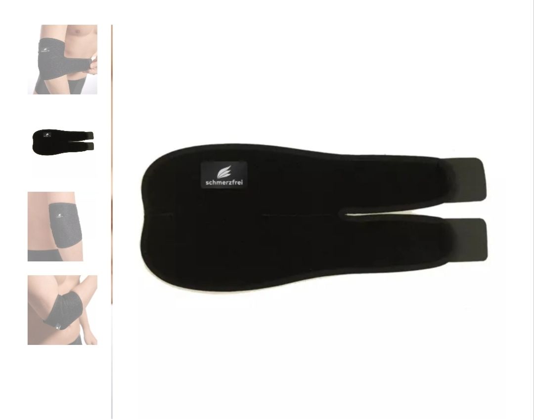 Attrezzature mediche: Ellenbogenbandage kurz, ideal bei Tennisellbogen – Nuovo e nell'imballaggio originale da Wald ZH venduto da -lea- 1