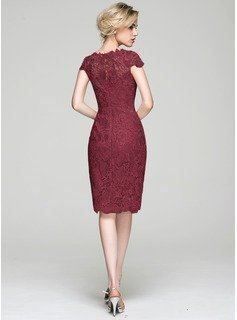 Vestiti: Etui-Kleid U-Ausschnitt-Farbe Maulbeere – Nuovo e nell'imballaggio originale da Kradolf venduto da oxanab 2