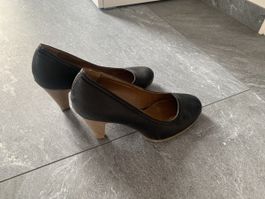Pumps / Absatzschuhe, Gr. 37, Schwarz