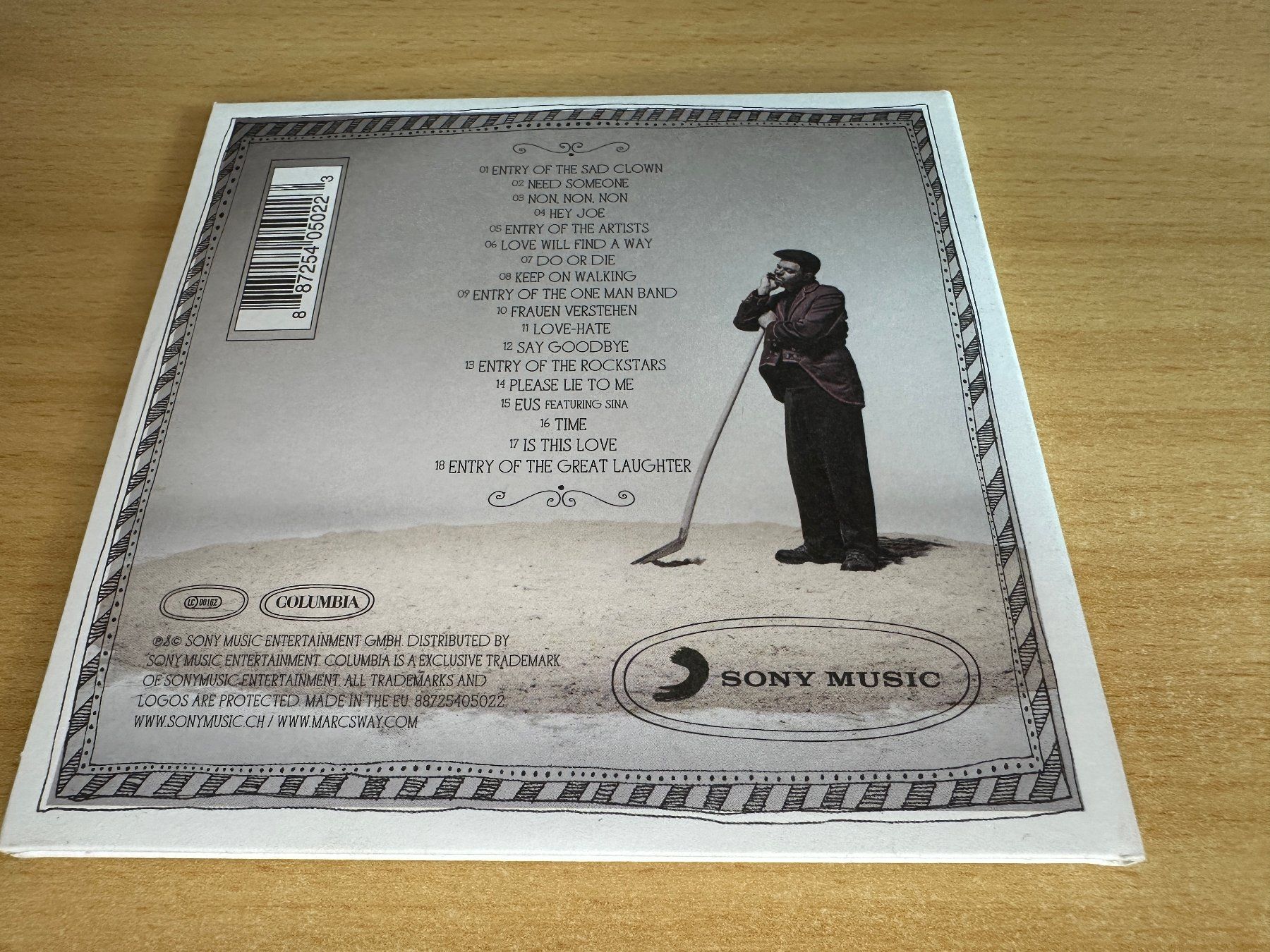 CDs: Marc Sway – Soul Circus – Gebraucht aus Rikon im Tösstal von Alpenmutz 1