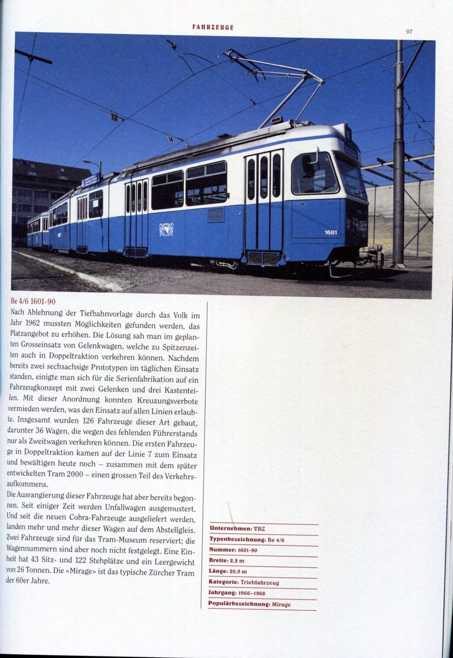 Bücher: Zürich Tram, Tramgeschichte – Gebraucht aus Aarau von Elmaar41 3