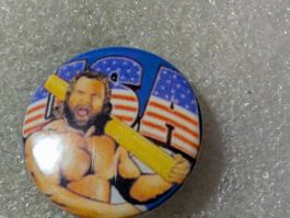 Ansteckpin 91: WWF WWE Wrestling Hacksaw Jim Duggan