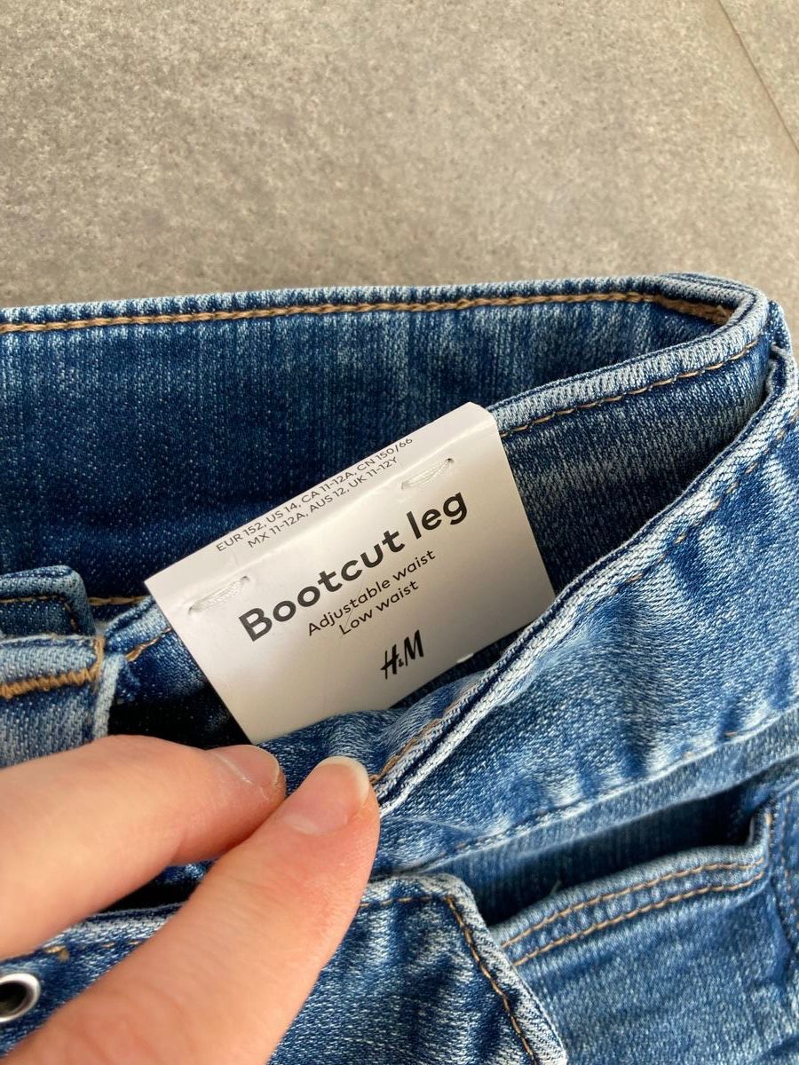 H&M Pantaloni: Jeans Bootcut low waist 152 – Nuovo (secondo la descrizione) da Wil ZH venduto da Wonderwoman76 4