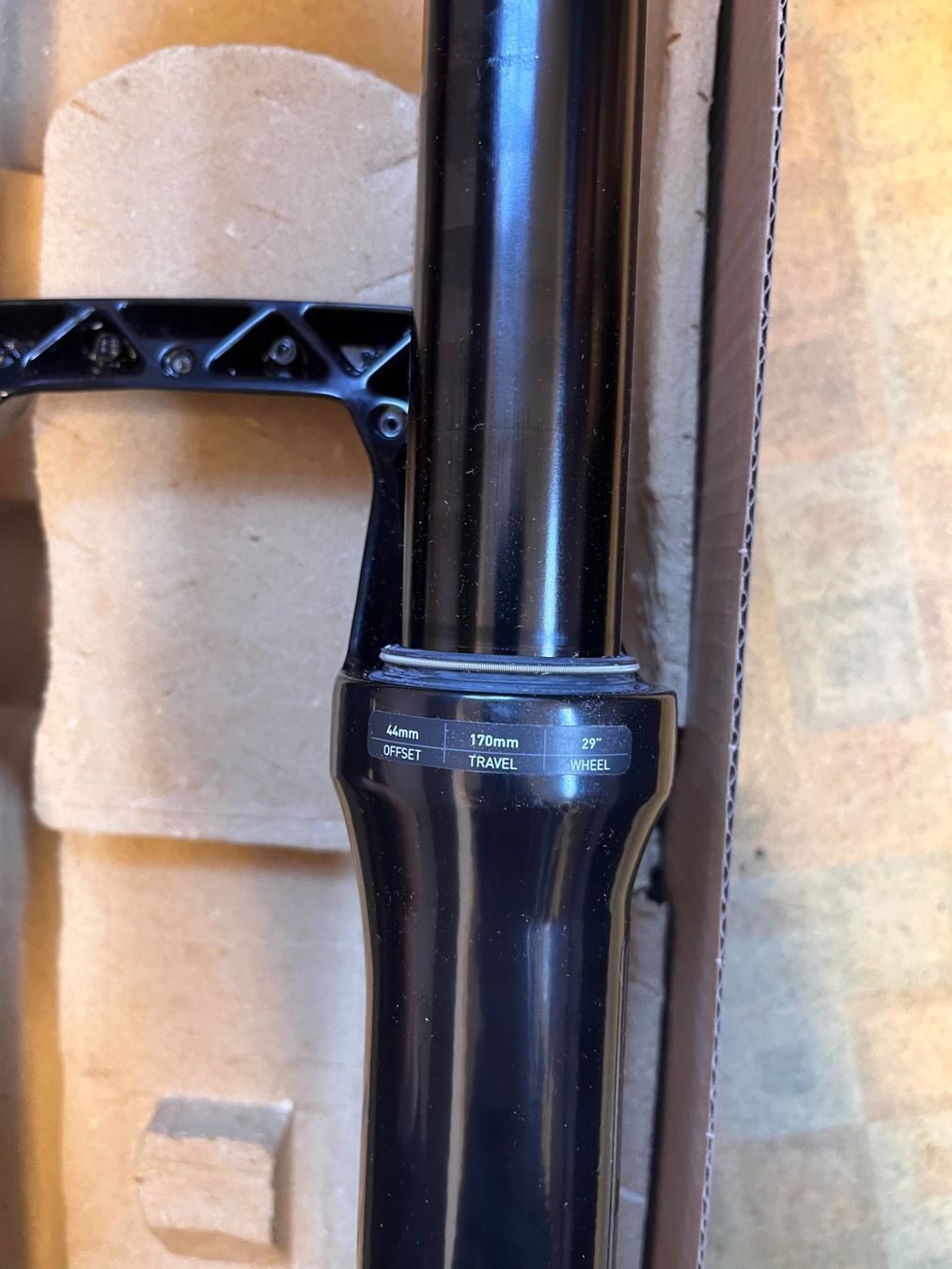 Rockshox Pezzi di ricambio: ROCKSHOX Domain RC 29 BOOST 170mm 44offset – Nuovo e nell'imballaggio originale da Lauterbrunnen venduto da Imboden-Bike 1
