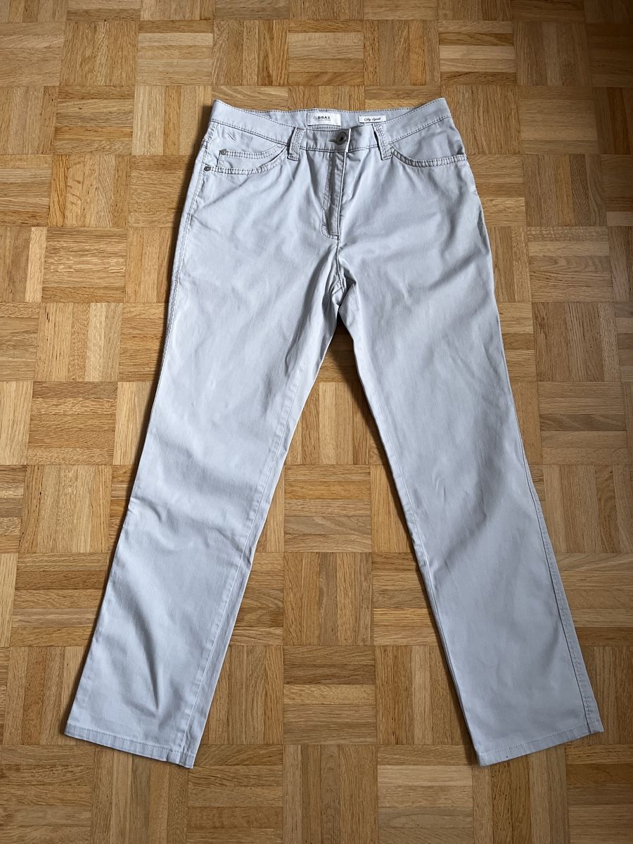 Pantaloni: Damen Hosen Grau Gr. 38 – Usato da Zürich venduto da Kleanthy 5