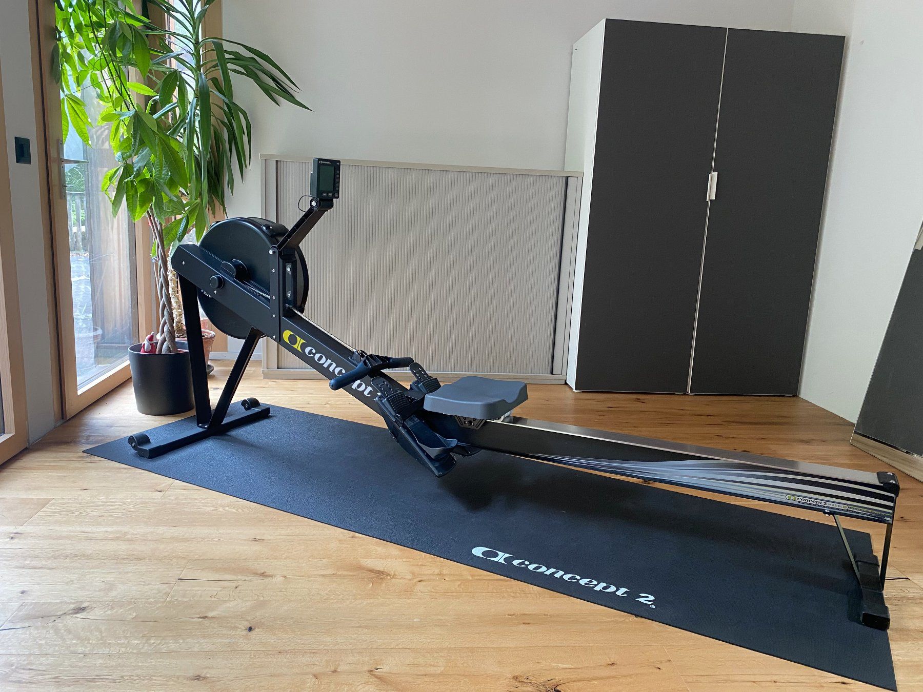 Concept 2 Hometrainer: Concept 2 PM5 Rudergerät – Gebraucht aus Chur von Skirym