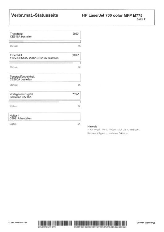 HP LaserJet 700 Color MFP M775 | Kaufen auf Ricardo