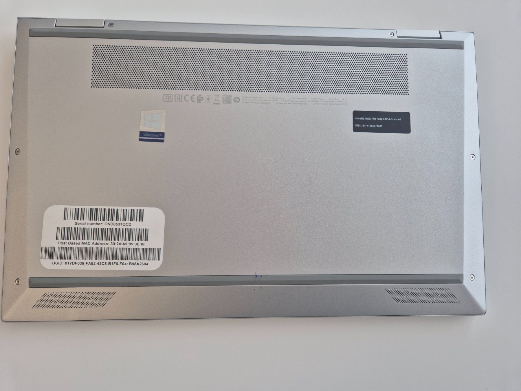 Hewlett Packard Notebooks: HP Elitebook x360 1040 G7 – Defekt aus Nottwil von RBSempachersee 1