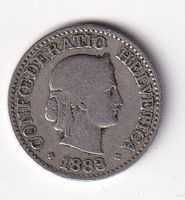 10 Rappen 1883 rar