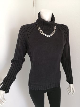 🤩NATURALINE BIO COTTON STRICK-PULLOVER SCHWARZ