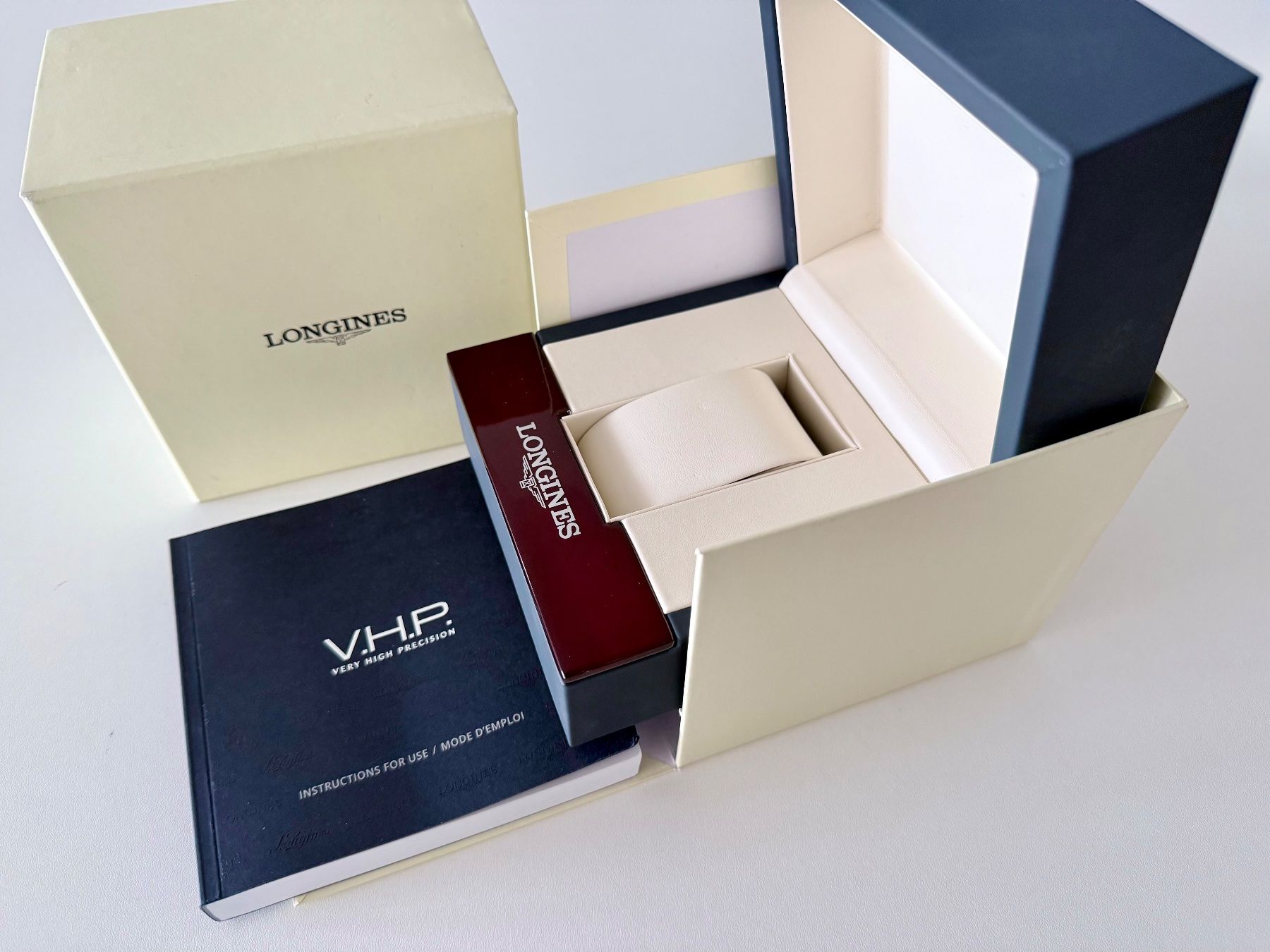 Longines Orologi: LONGINES original VHP watch box & outerbox + instructions – Nuovo (secondo la descrizione) da Mont-sur-Lausanne venduto da vmi_ym5l 5