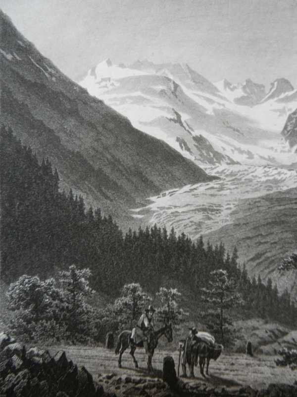 Incisioni: Morteratsch Gletscher Berninakette – Usato da Risch venduto da Rischli15 4