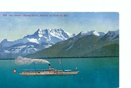 Lac Leman Bateau-Salon Savoie; Genfersee Dampfer "Savoie"