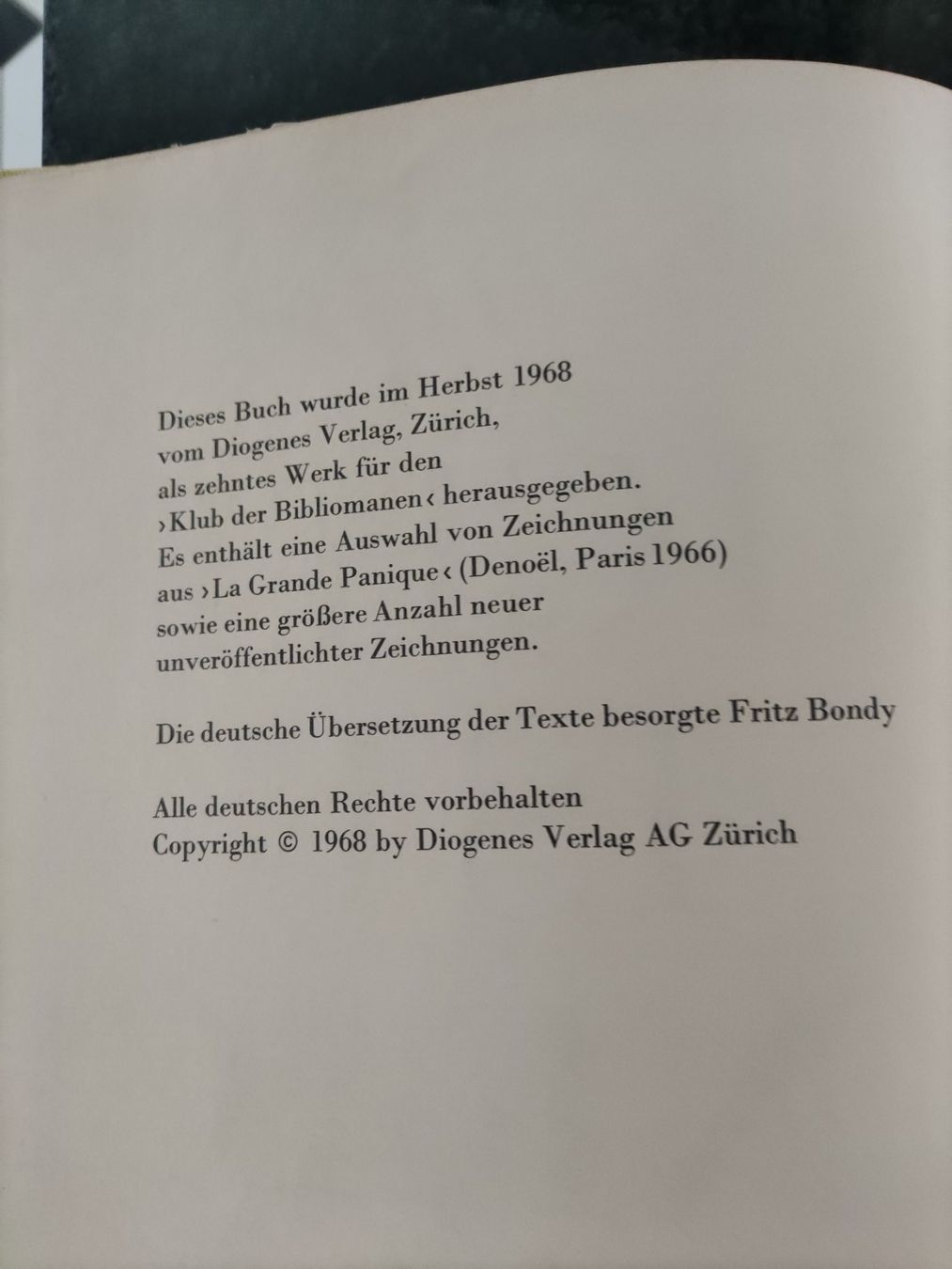Libri: Sempe - Nichts ist einfach - Kult Comicbuch 1968 – Usato da Solothurn venduto da Csw1 3