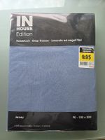 Bed Sheet Jersey Blue