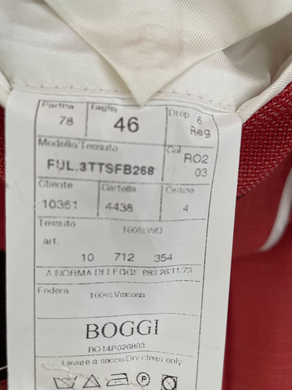 Boggi Giacche: Boggi Blazer - Sommer – Usato da Lüchingen venduto da stim 4