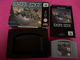 KNIFE EDGE SPIEL FÜR NINTENDO 64 IN ORIGINALSCHACHTEL