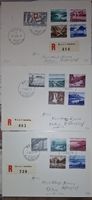 Pro Patria FDC 1952 / 1954 / 1955