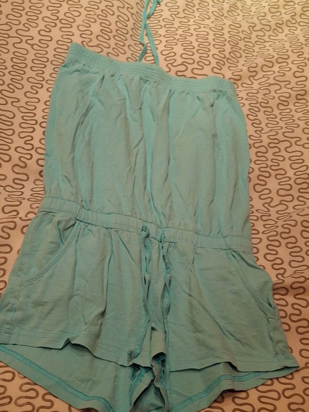Tute: Overall bustier short coton taille 34 marque Blue Motion – Usato da Villiers venduto da san_jn5w 7