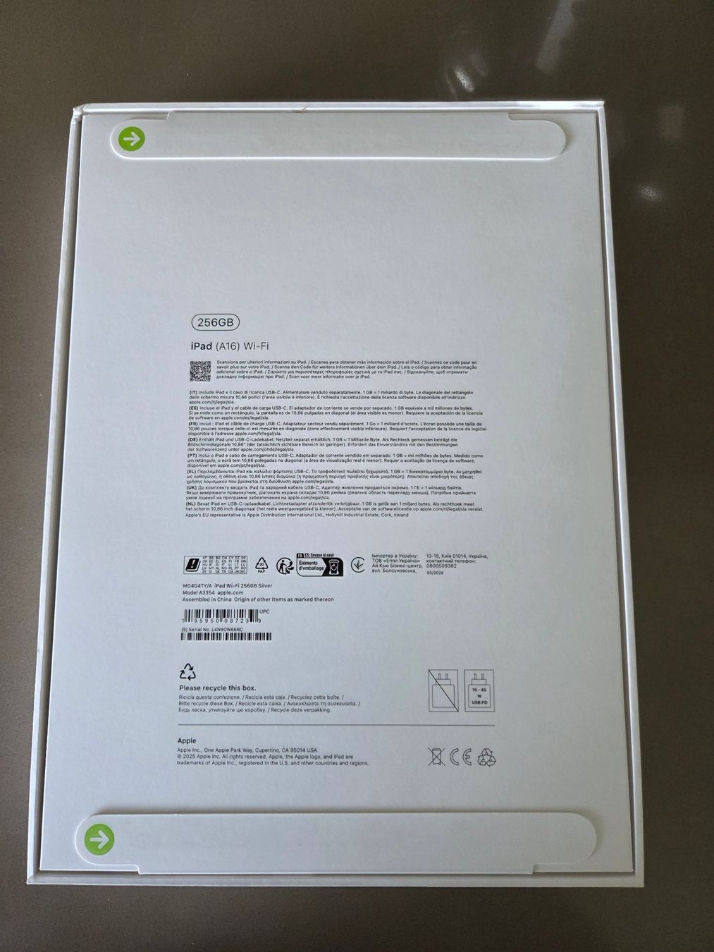 Apple Tablet PC: IPAD 11   NEUF jamais ouvert Silver  256 GB – Neu und originalverpackt aus Verossaz von Couchcouch 1