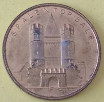 Spalentor Basel - F. J. Mislin AG 1915 - Medaille Huguenin